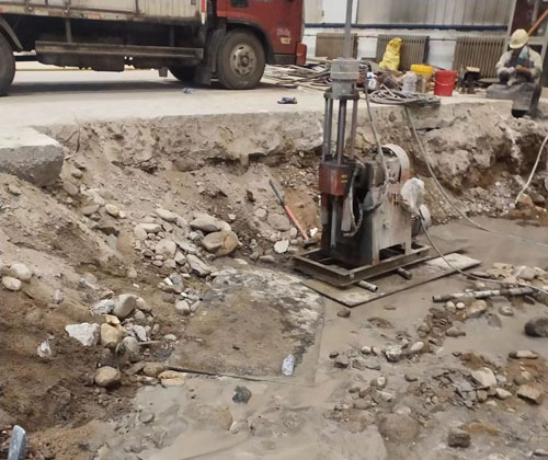莒南公路下沉压浆